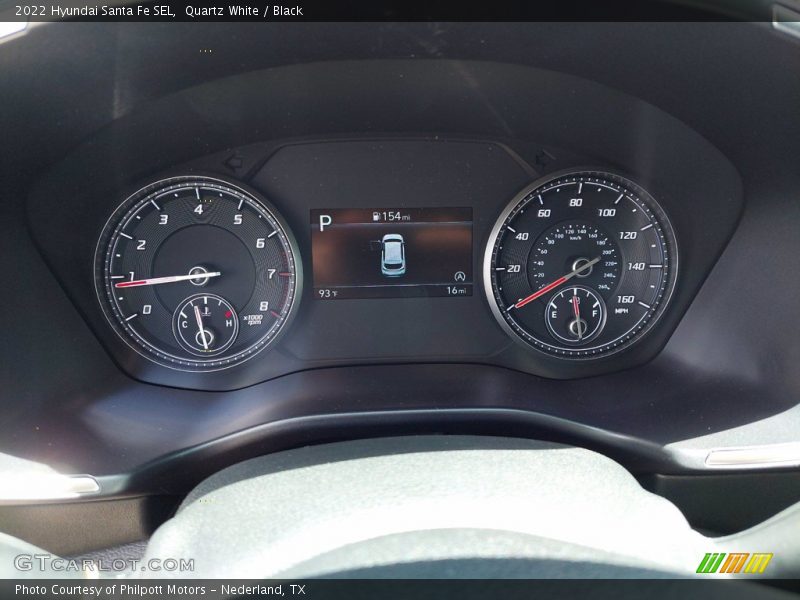 Quartz White / Black 2022 Hyundai Santa Fe SEL