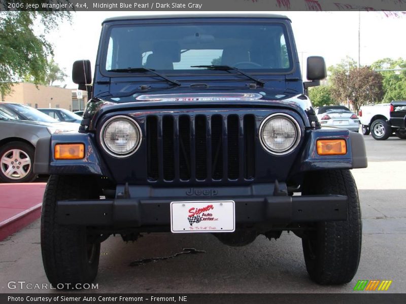 Midnight Blue Pearl / Dark Slate Gray 2006 Jeep Wrangler X 4x4