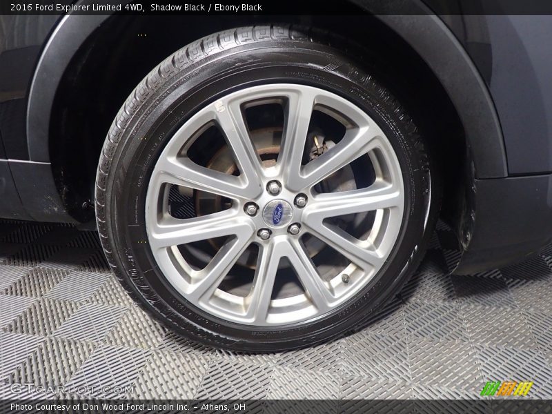 Shadow Black / Ebony Black 2016 Ford Explorer Limited 4WD