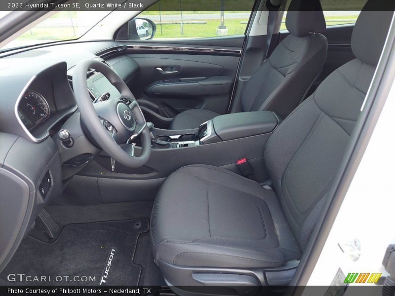 Quartz White / Black 2022 Hyundai Tucson SE