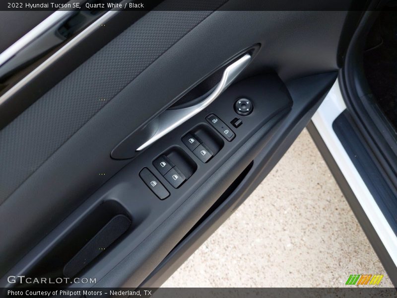 Quartz White / Black 2022 Hyundai Tucson SE