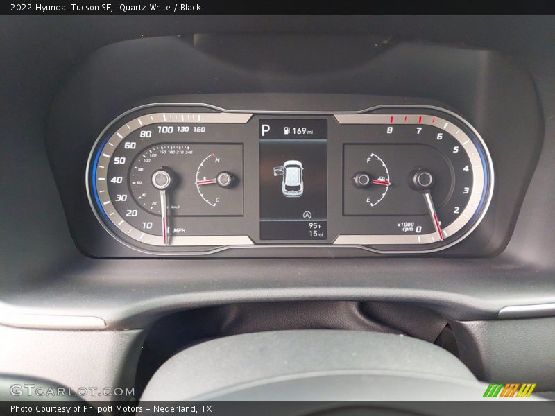 Quartz White / Black 2022 Hyundai Tucson SE