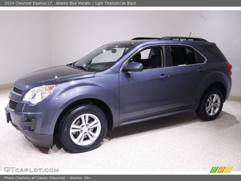 Atlantis Blue Metallic / Light Titanium/Jet Black 2014 Chevrolet Equinox LT