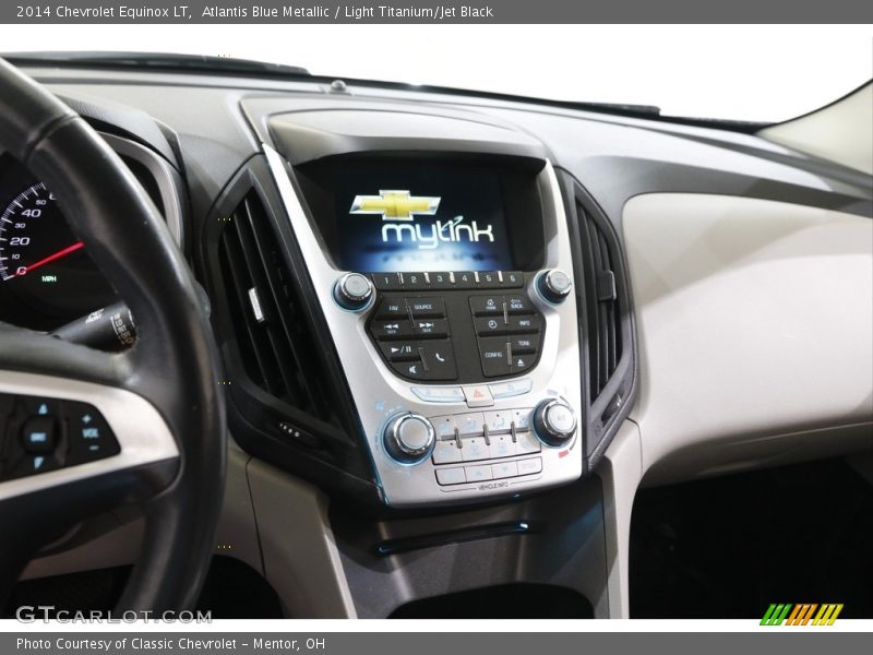 Atlantis Blue Metallic / Light Titanium/Jet Black 2014 Chevrolet Equinox LT