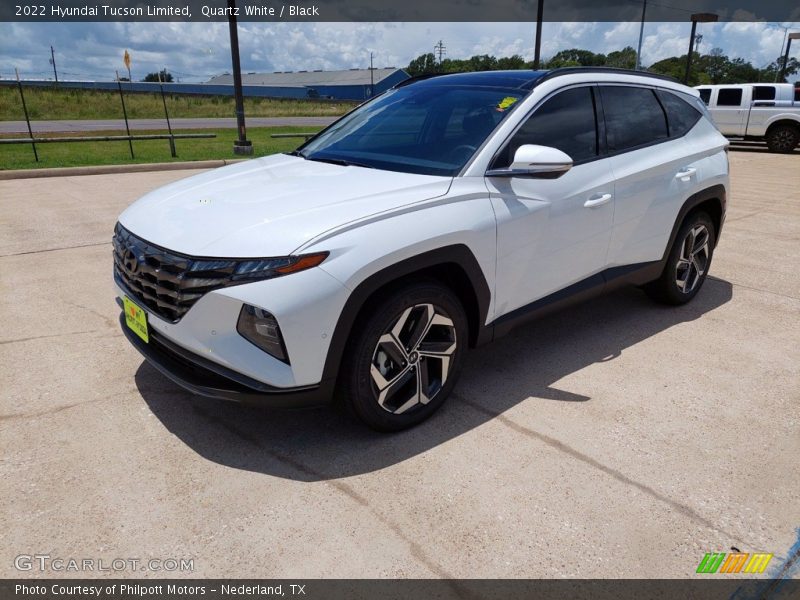 Quartz White / Black 2022 Hyundai Tucson Limited
