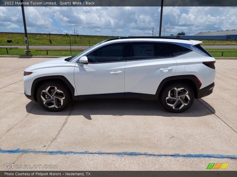 Quartz White / Black 2022 Hyundai Tucson Limited