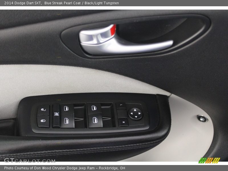 Blue Streak Pearl Coat / Black/Light Tungsten 2014 Dodge Dart SXT