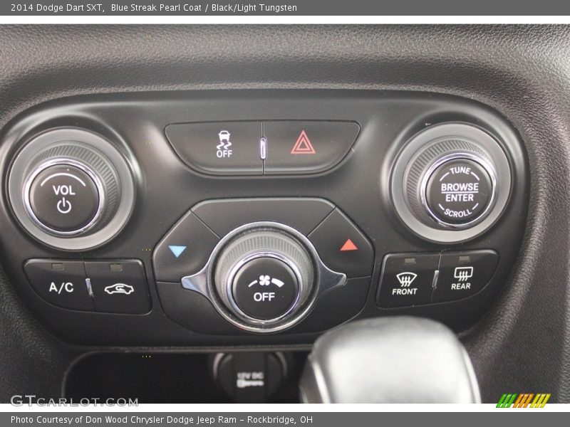 Blue Streak Pearl Coat / Black/Light Tungsten 2014 Dodge Dart SXT