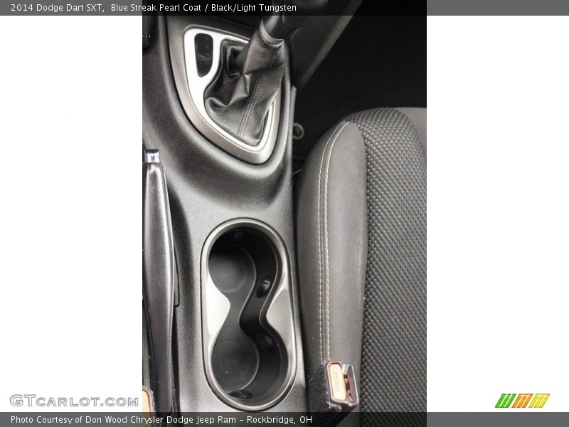 Blue Streak Pearl Coat / Black/Light Tungsten 2014 Dodge Dart SXT