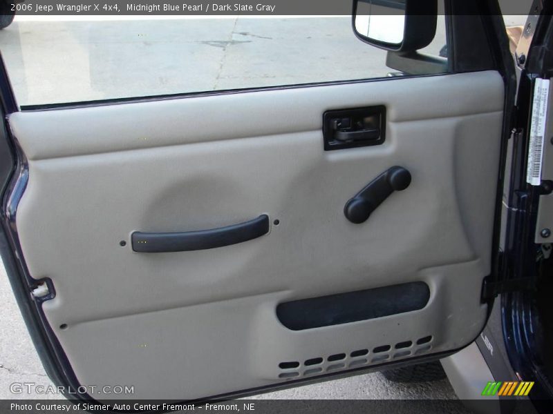 Midnight Blue Pearl / Dark Slate Gray 2006 Jeep Wrangler X 4x4