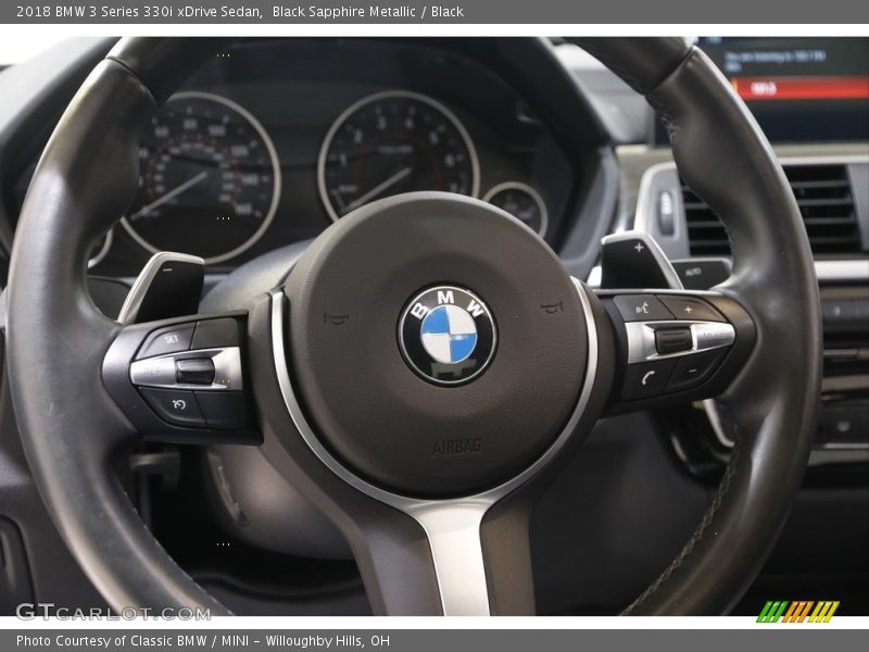 Black Sapphire Metallic / Black 2018 BMW 3 Series 330i xDrive Sedan