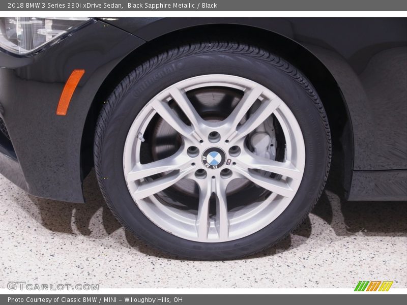 Black Sapphire Metallic / Black 2018 BMW 3 Series 330i xDrive Sedan