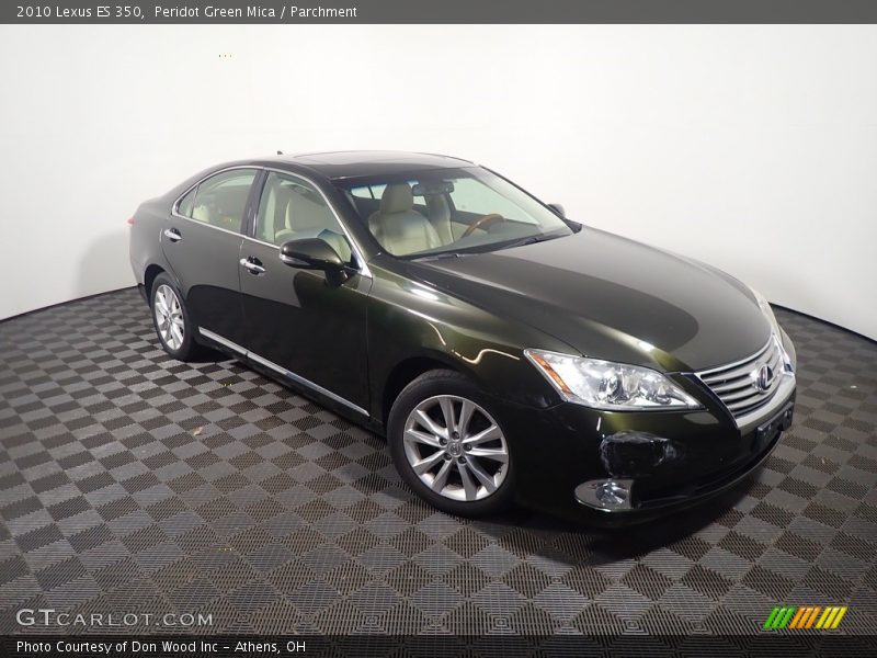 Peridot Green Mica / Parchment 2010 Lexus ES 350