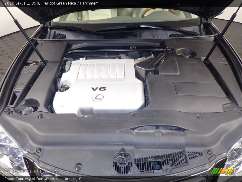 Peridot Green Mica / Parchment 2010 Lexus ES 350