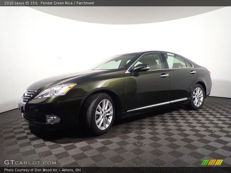 Peridot Green Mica / Parchment 2010 Lexus ES 350