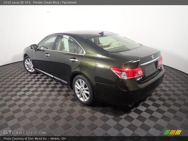 Peridot Green Mica / Parchment 2010 Lexus ES 350