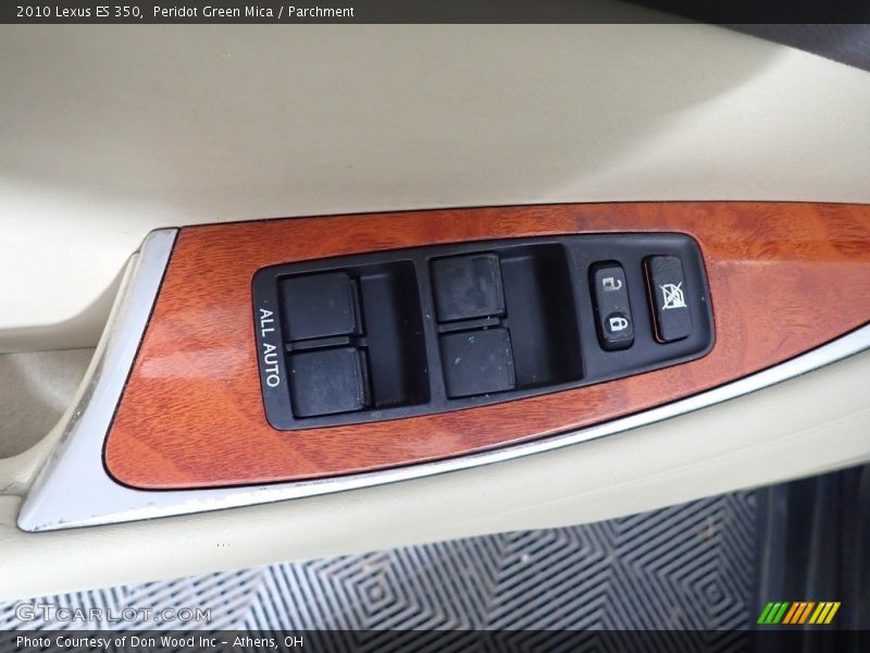 Peridot Green Mica / Parchment 2010 Lexus ES 350