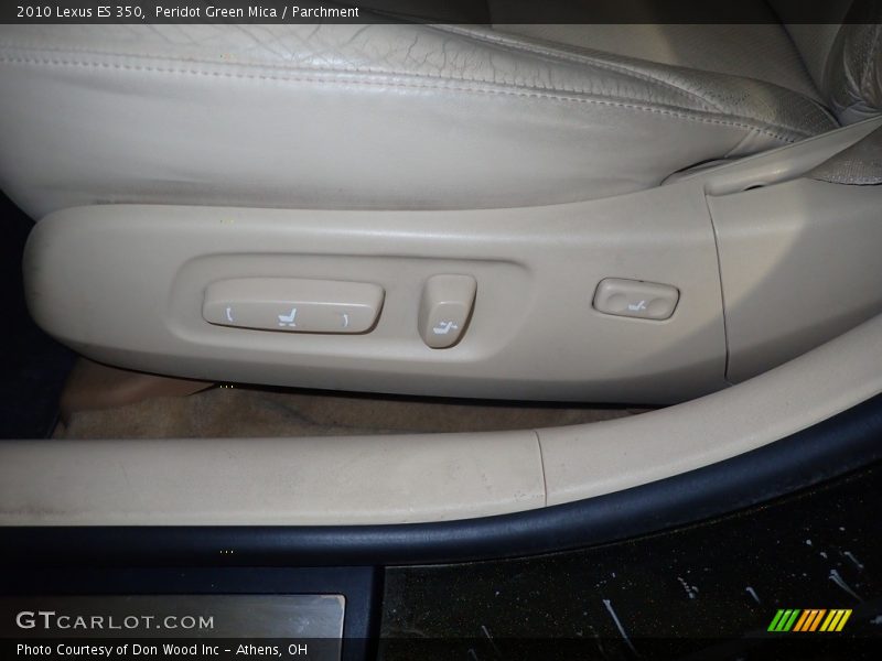 Peridot Green Mica / Parchment 2010 Lexus ES 350