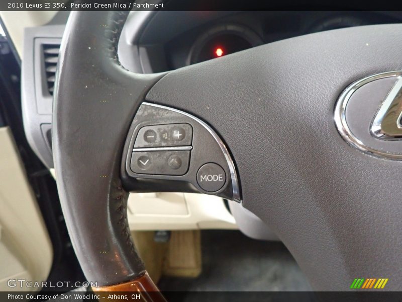Peridot Green Mica / Parchment 2010 Lexus ES 350