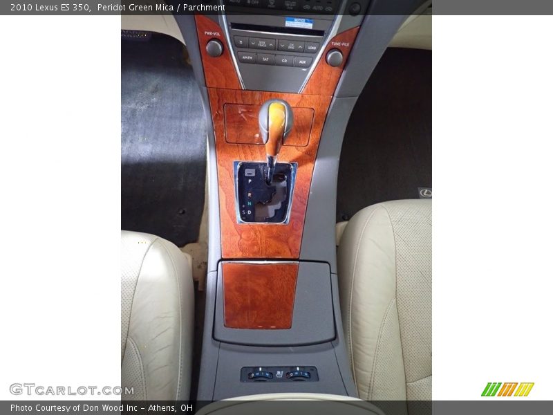 Peridot Green Mica / Parchment 2010 Lexus ES 350