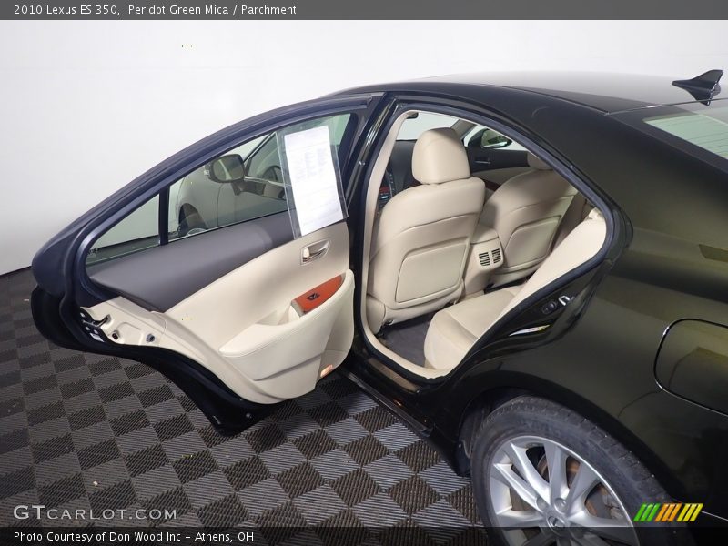 Peridot Green Mica / Parchment 2010 Lexus ES 350