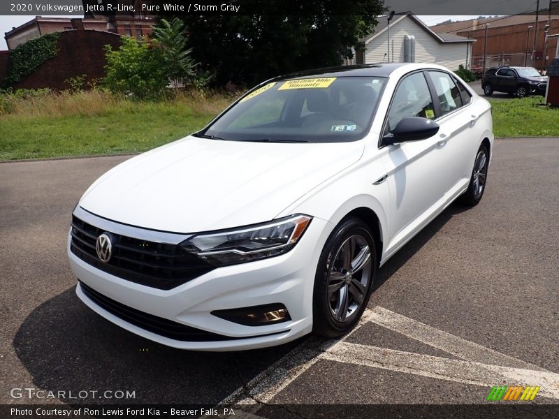 Front 3/4 View of 2020 Jetta R-Line