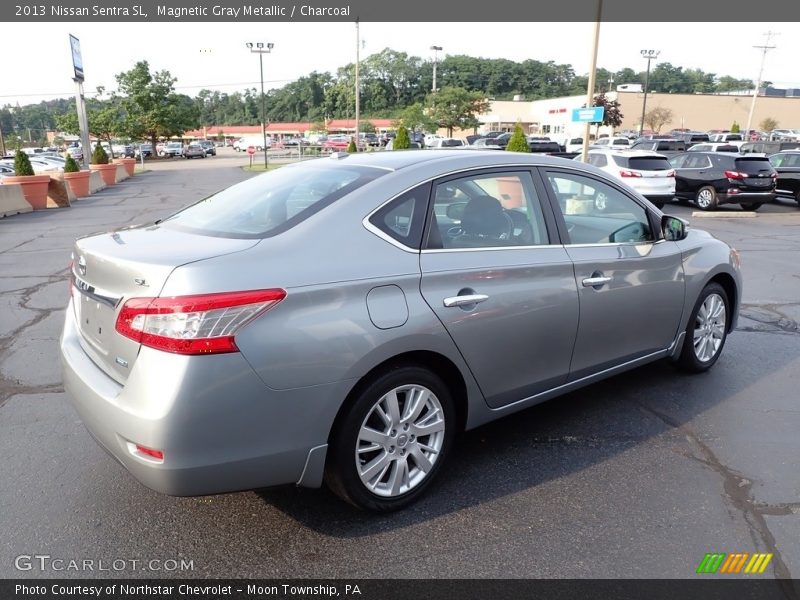 Magnetic Gray Metallic / Charcoal 2013 Nissan Sentra SL
