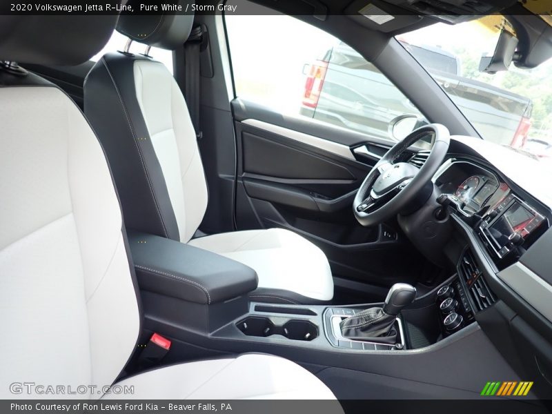 Front Seat of 2020 Jetta R-Line