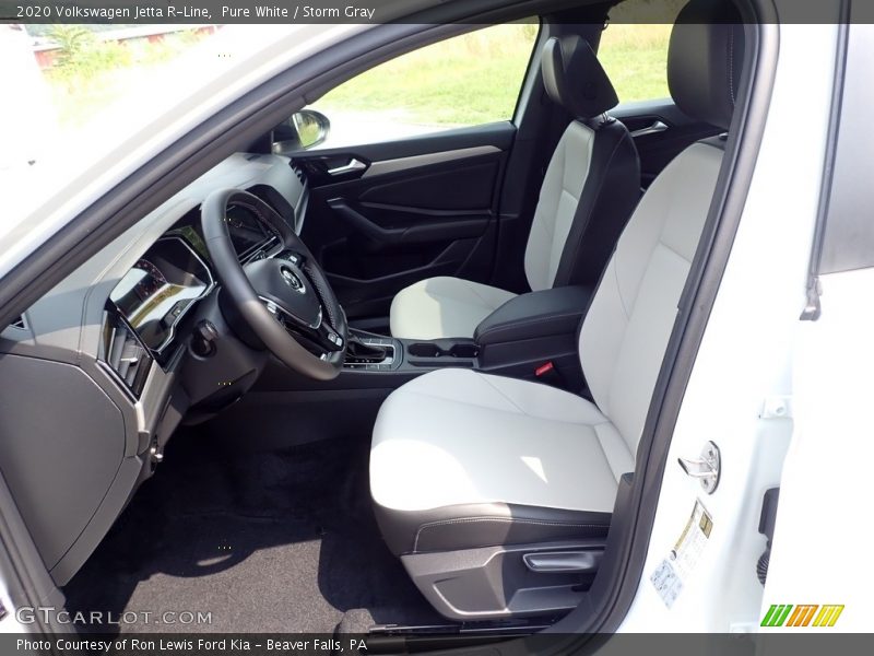  2020 Jetta R-Line Storm Gray Interior