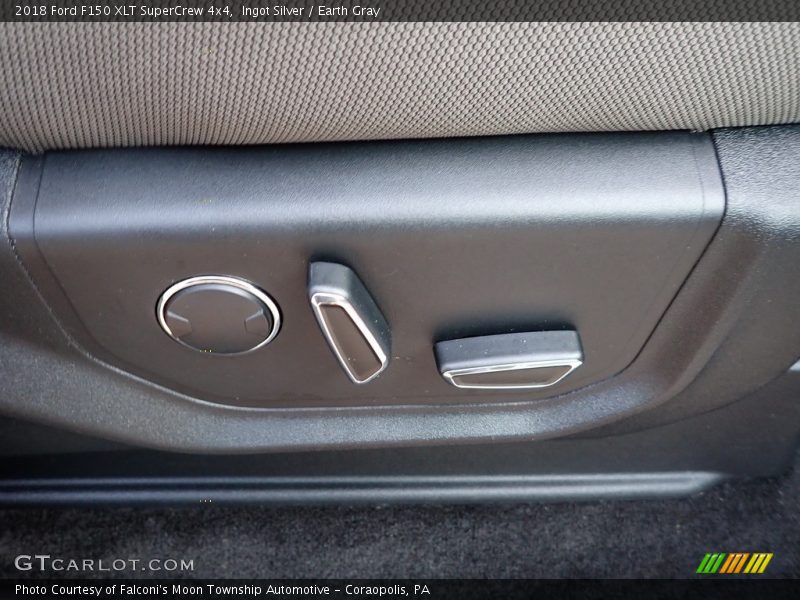 Ingot Silver / Earth Gray 2018 Ford F150 XLT SuperCrew 4x4