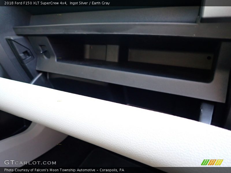 Ingot Silver / Earth Gray 2018 Ford F150 XLT SuperCrew 4x4