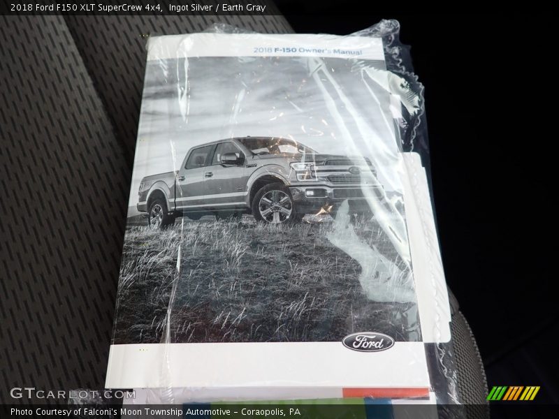 Ingot Silver / Earth Gray 2018 Ford F150 XLT SuperCrew 4x4