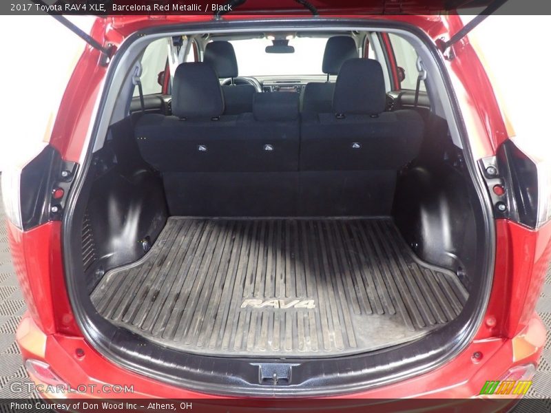 Barcelona Red Metallic / Black 2017 Toyota RAV4 XLE