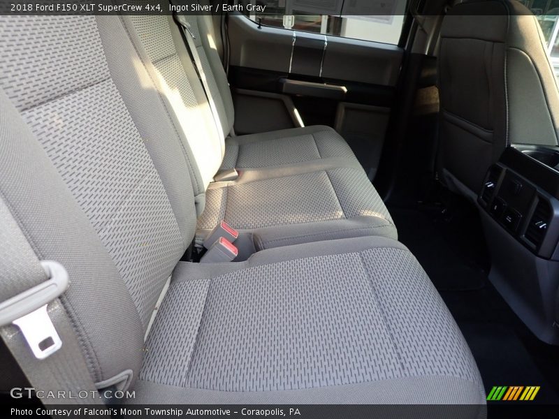 Ingot Silver / Earth Gray 2018 Ford F150 XLT SuperCrew 4x4