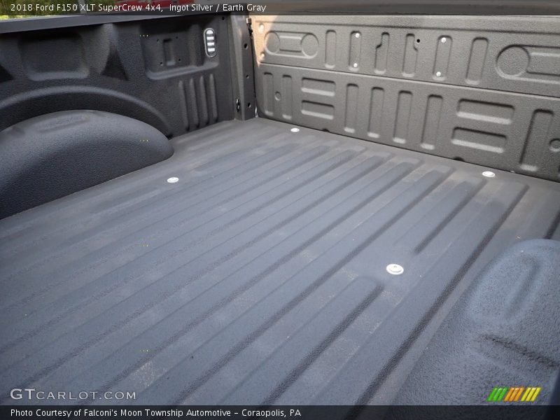 Ingot Silver / Earth Gray 2018 Ford F150 XLT SuperCrew 4x4
