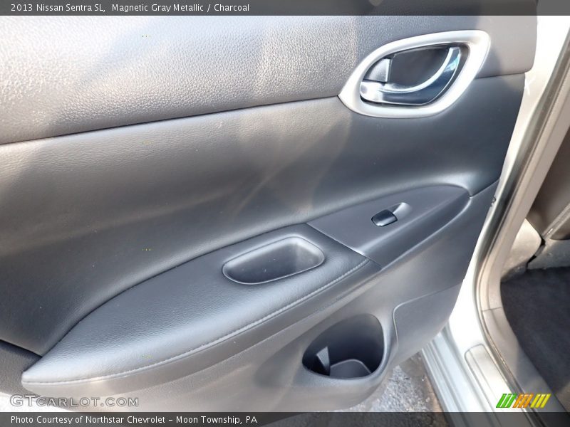 Magnetic Gray Metallic / Charcoal 2013 Nissan Sentra SL