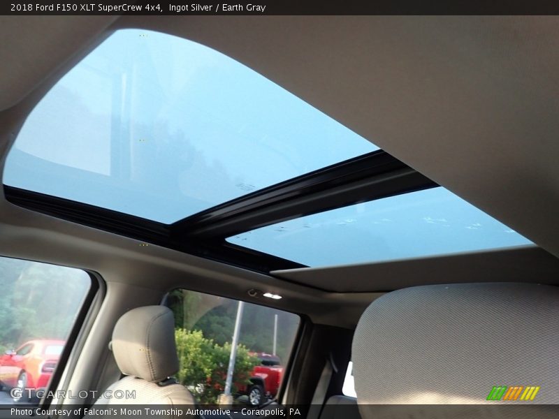 Ingot Silver / Earth Gray 2018 Ford F150 XLT SuperCrew 4x4