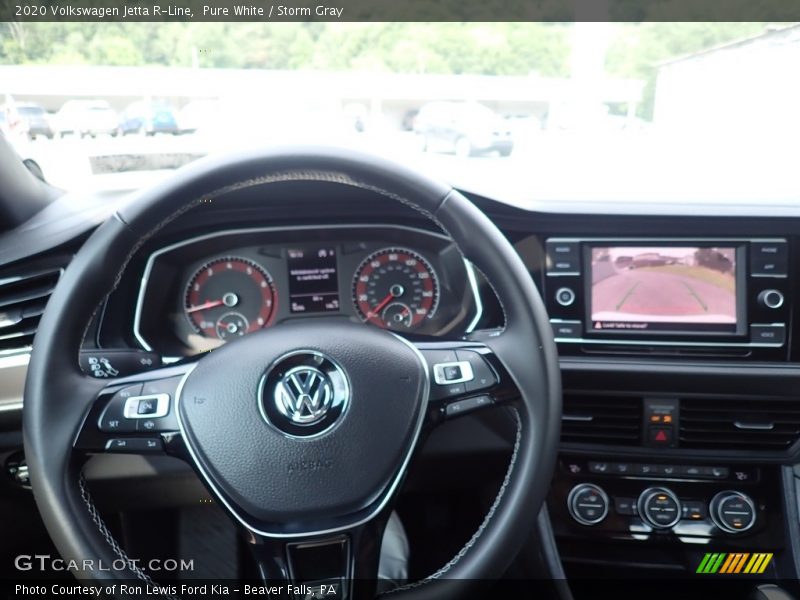 Dashboard of 2020 Jetta R-Line