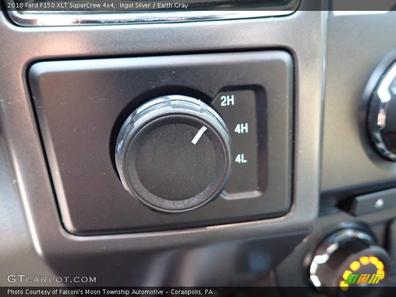 Ingot Silver / Earth Gray 2018 Ford F150 XLT SuperCrew 4x4