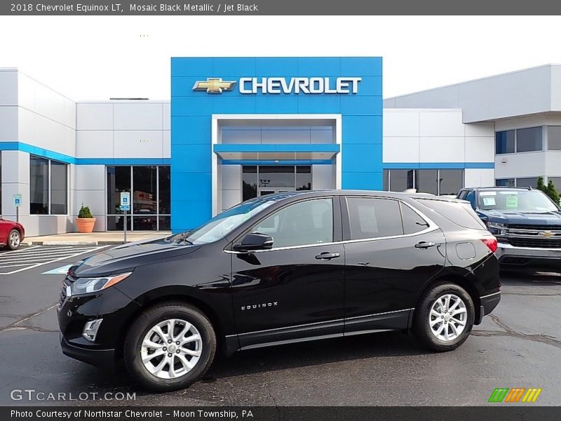 Mosaic Black Metallic / Jet Black 2018 Chevrolet Equinox LT