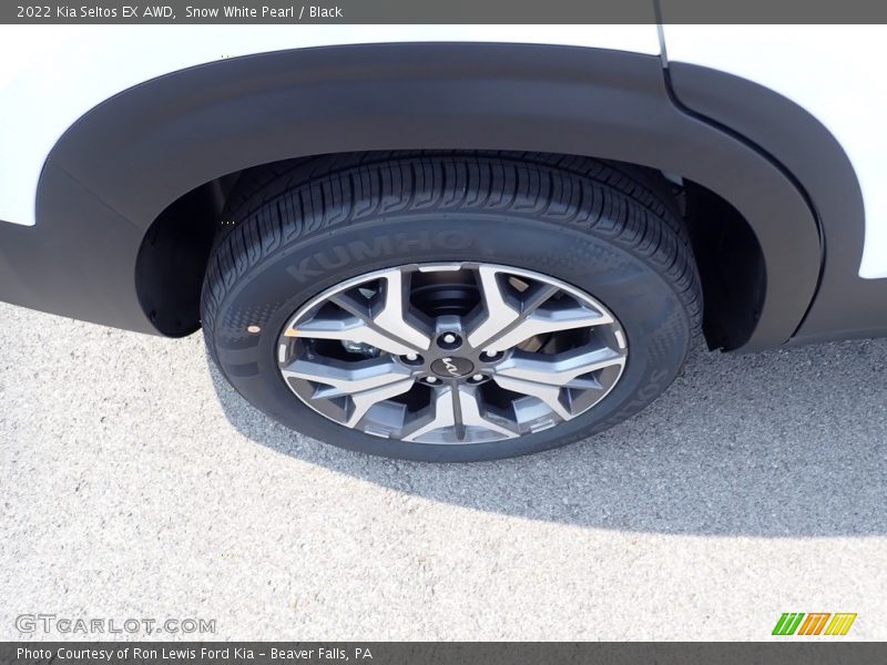Snow White Pearl / Black 2022 Kia Seltos EX AWD