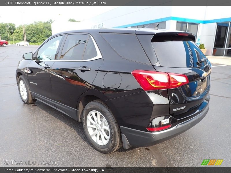 Mosaic Black Metallic / Jet Black 2018 Chevrolet Equinox LT