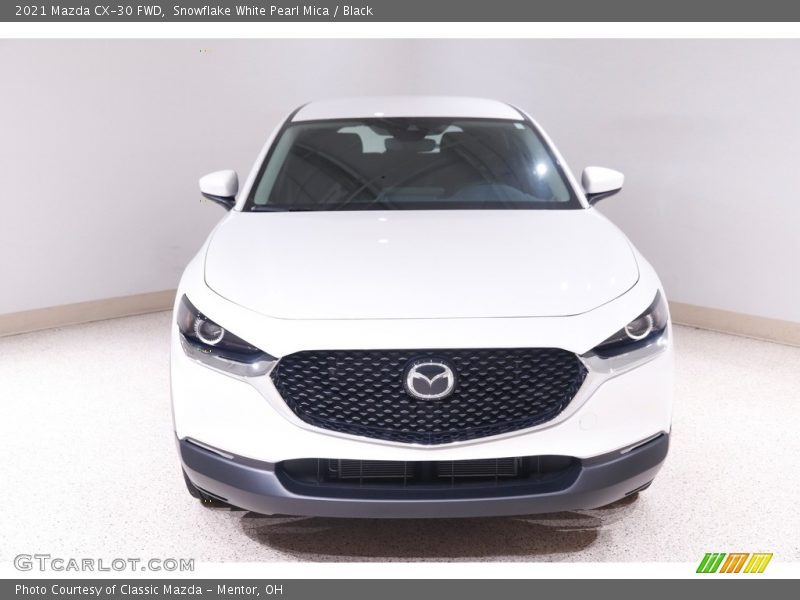 Snowflake White Pearl Mica / Black 2021 Mazda CX-30 FWD