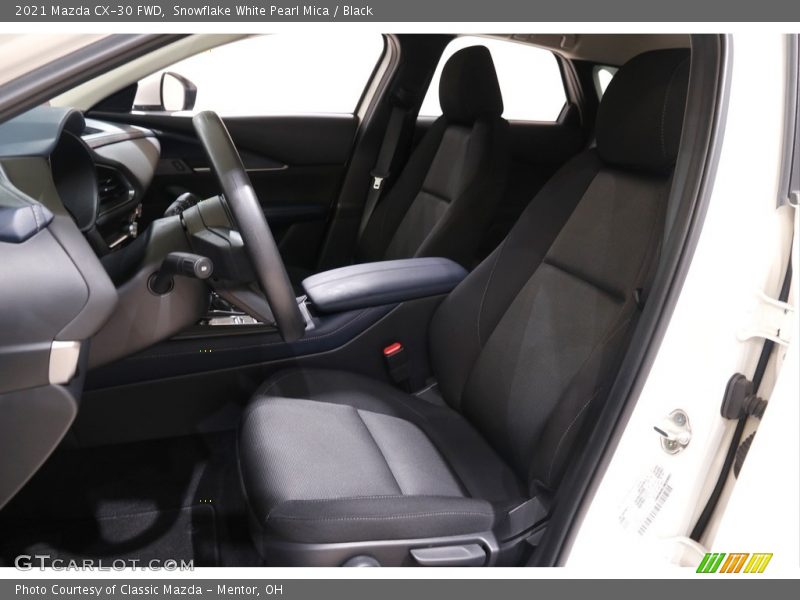 Snowflake White Pearl Mica / Black 2021 Mazda CX-30 FWD