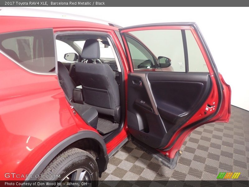 Barcelona Red Metallic / Black 2017 Toyota RAV4 XLE