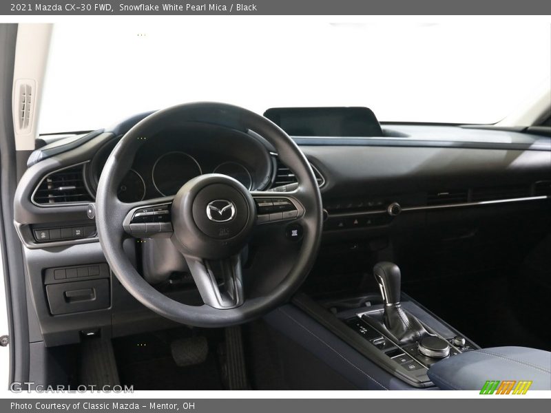 Snowflake White Pearl Mica / Black 2021 Mazda CX-30 FWD