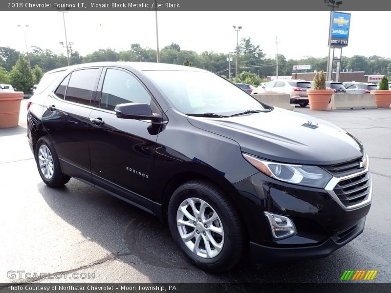 Mosaic Black Metallic / Jet Black 2018 Chevrolet Equinox LT