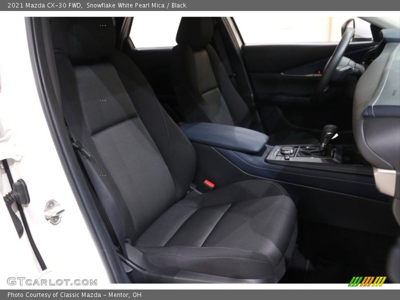 Snowflake White Pearl Mica / Black 2021 Mazda CX-30 FWD