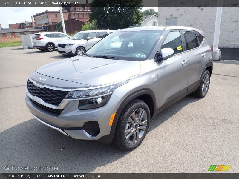 Steel Gray / Black 2022 Kia Seltos LX AWD