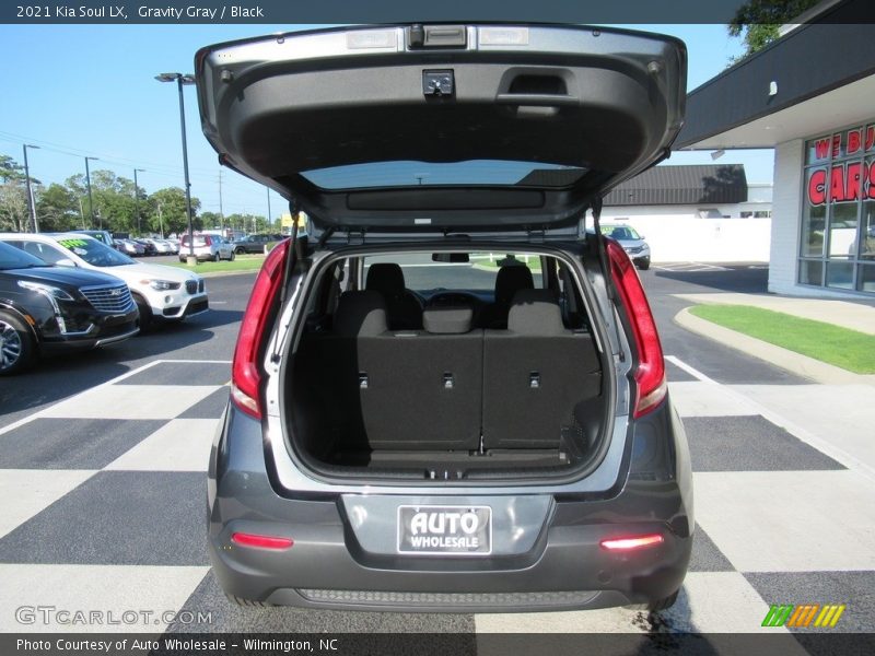 Gravity Gray / Black 2021 Kia Soul LX